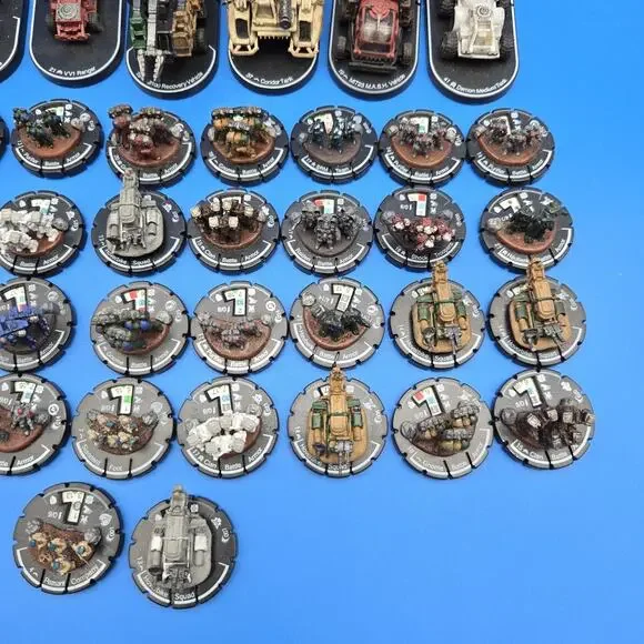 MechWarrior Dark Age Age of Destruction Lot Dials Minis Vehicles Tanks Infantry - Picture 4 of 7